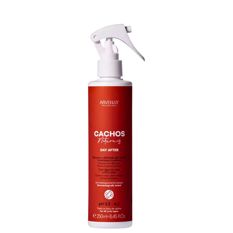 Arvensis Cosméticos Naturais Cachos Naturais Spray Day After - Spray Ativador de Cachos 250ml