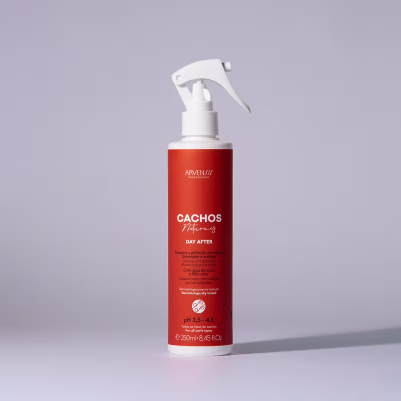 Arvensis Cosméticos Naturais Cachos Naturais Spray Day After - Spray Ativador de Cachos 250ml