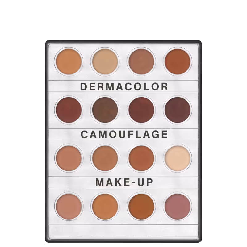 Dermacolor Camouflage Creme Minipaleta 16 Cores - Kryolan