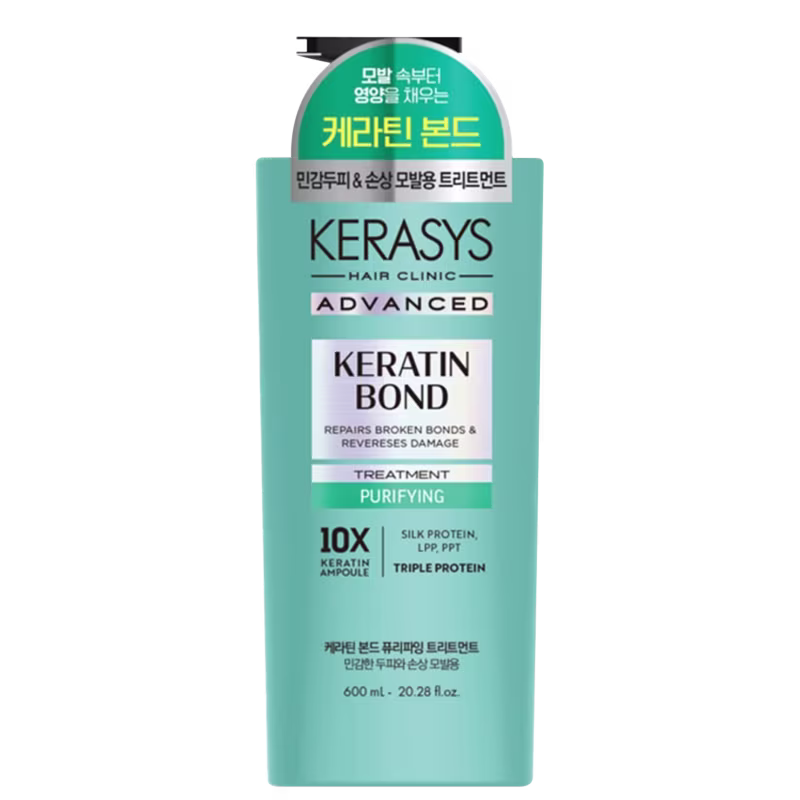 Kerasys Advanced Keratin Bond Purifying - Máscara Capilar 600ml