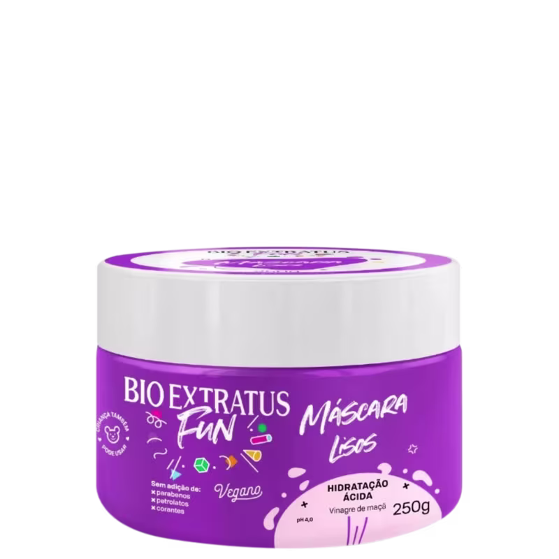 Bio Extratus Fun Lisos - Máscara Capilar 250g