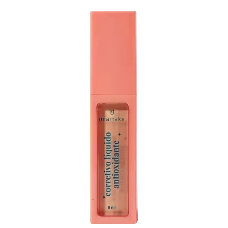 Corretivo Líquido Antioxidante Mia Make Cor Vanilla Claro 01