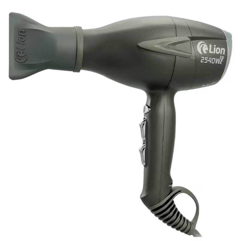 Lion 2540W Pro Cinza Chumbo - Secador de Cabelo