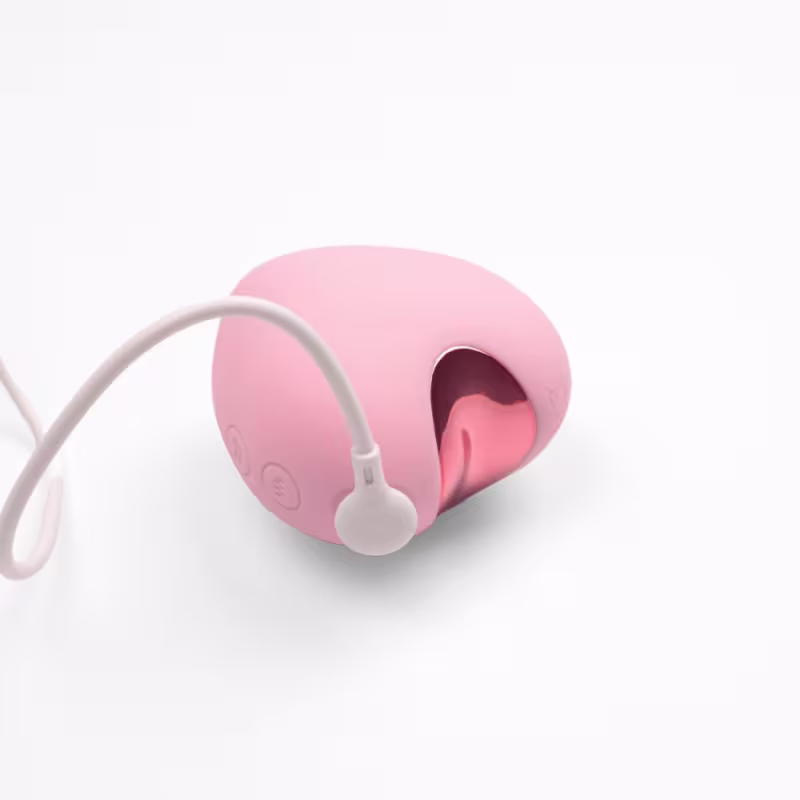 Sugador de Clitóris Go Vibe Love 10 Vibrações e 5 Sucção em Silicone Recarregável Resistente à Água