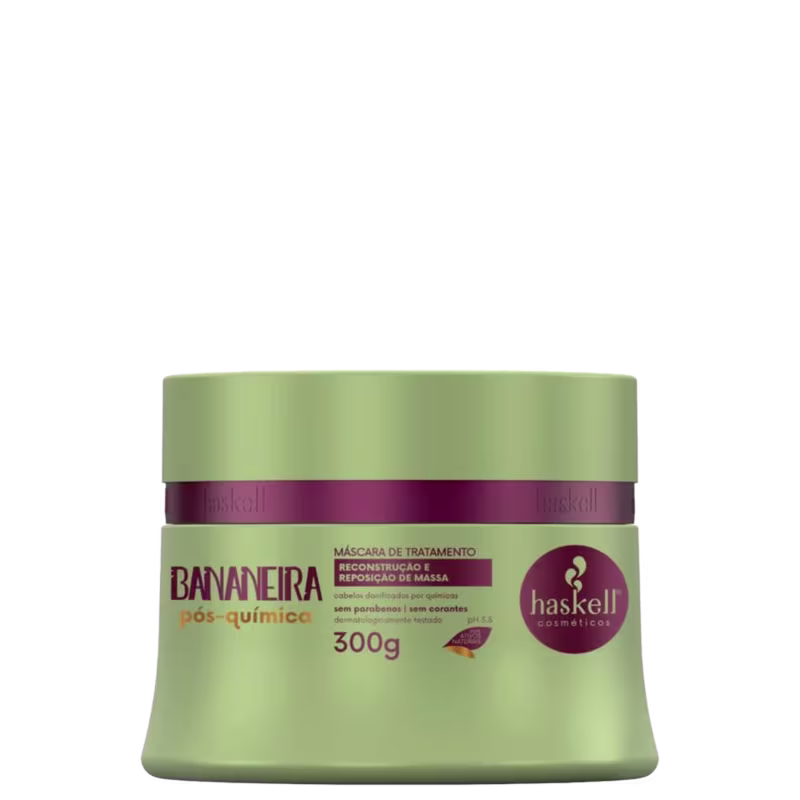 Kit Haskell Bananeira Pós-Química + Espátula, 2 produtos.