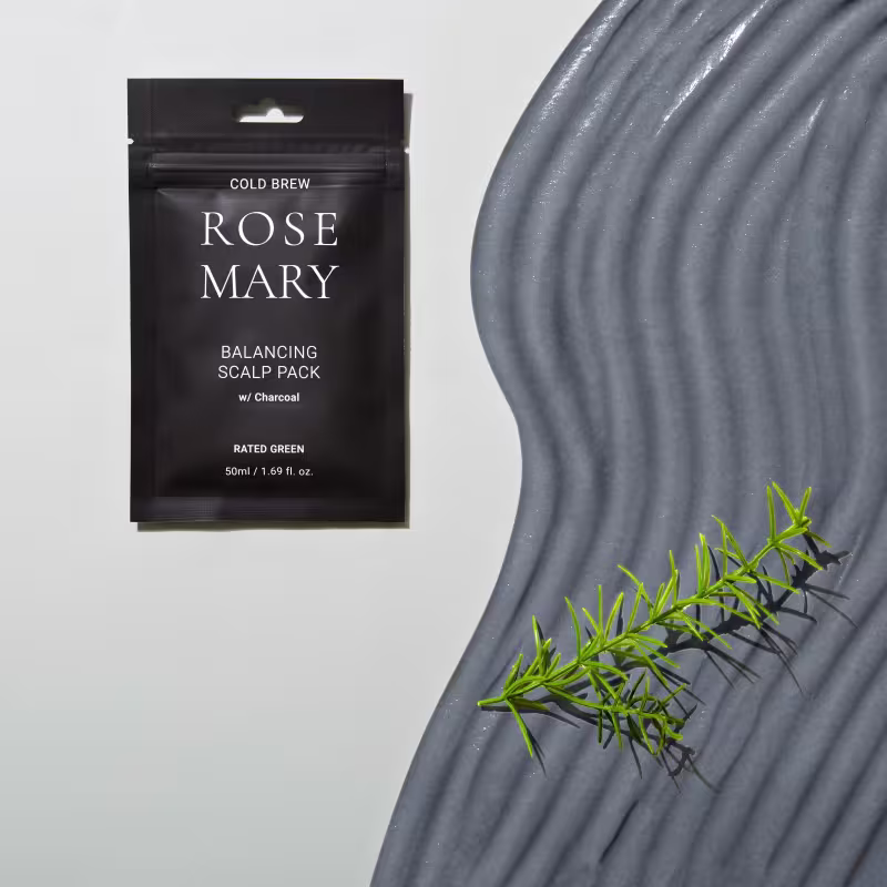 Rated Green Rose Mary Balancing Scalp Pack - Máscara Capilar 50ml
