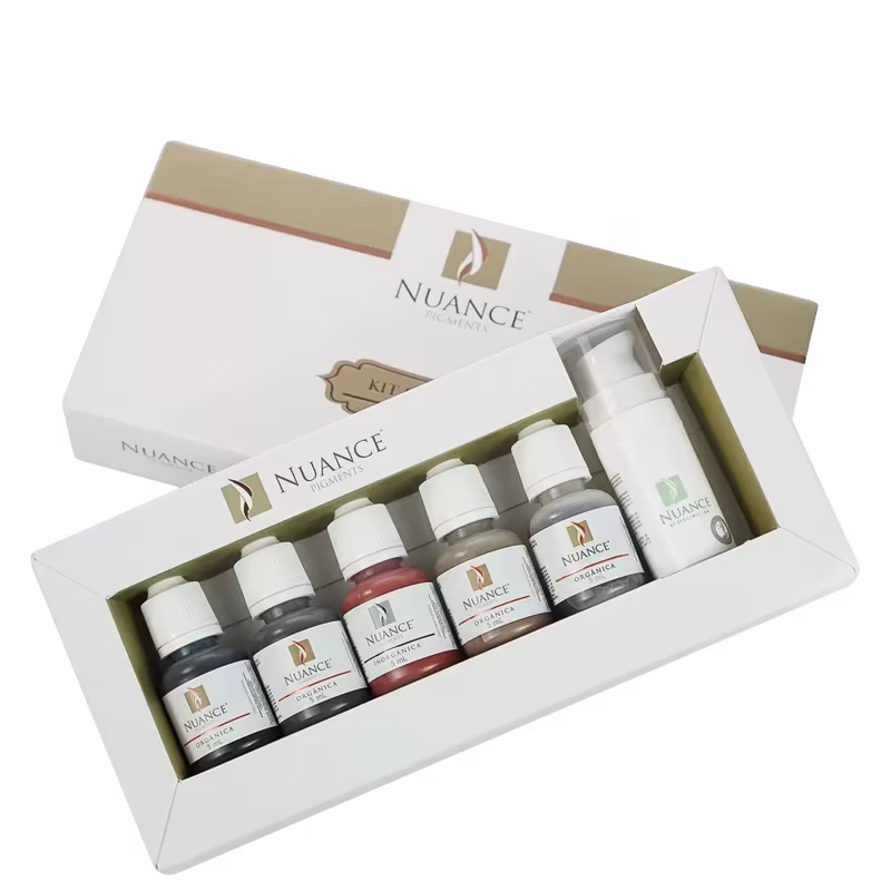 Kit Nuance Pigmentos Essential Sobrancelhas Completo