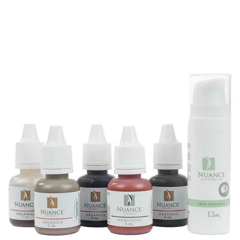 Kit Nuance Pigmentos Essential Sobrancelhas Completo