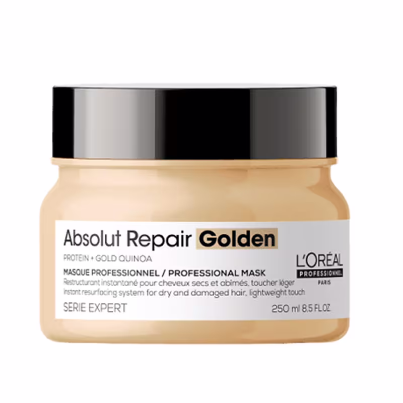 Kit L'Oréal Professionnel Absolut Repair Golden Máscara Capilar + Óleo Reparador (2 Produtos)