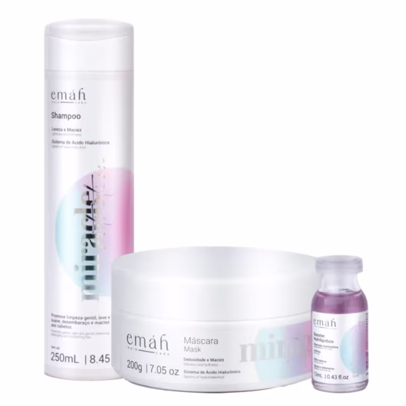 Kit Emáh Hair Care Miracle Nutrition Alter Trio (3 produtos)