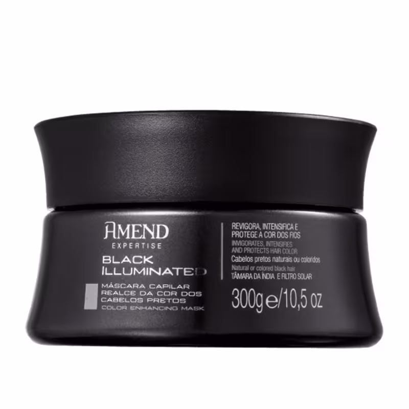 Kit Amend Black Illuminated Realce da Cor Óleo Marroquino Trio (3 Produtos)