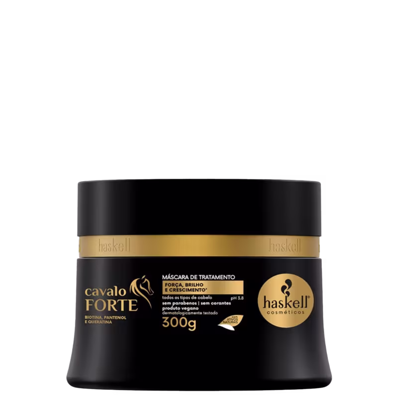 Kit Haskell Mandioca Murumuru Cavalo Forte 300g +2 sachês
