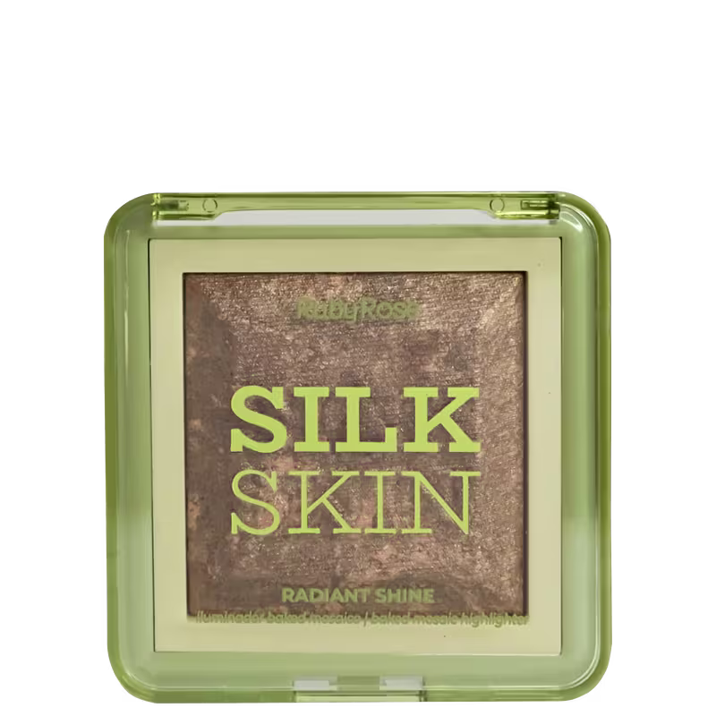 Ruby Rose Silk Skin Radiant Shine Golden Mirage - Iluminador 9g