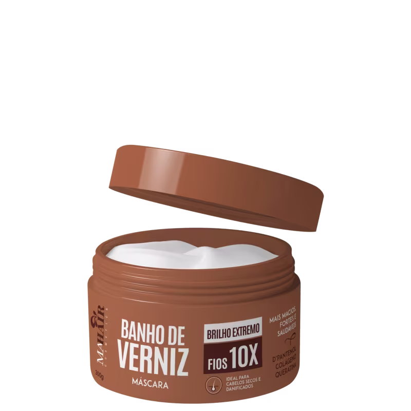 Mahair Banho de Verniz - Máscara Capilar 300g