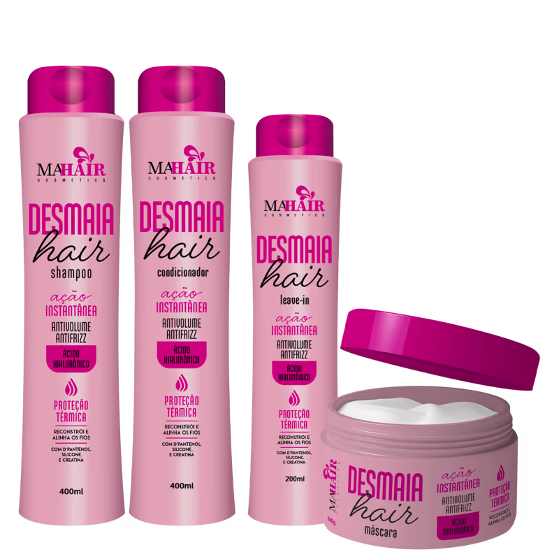 Kit Mahair Desmaia Hair (4 Produtos)