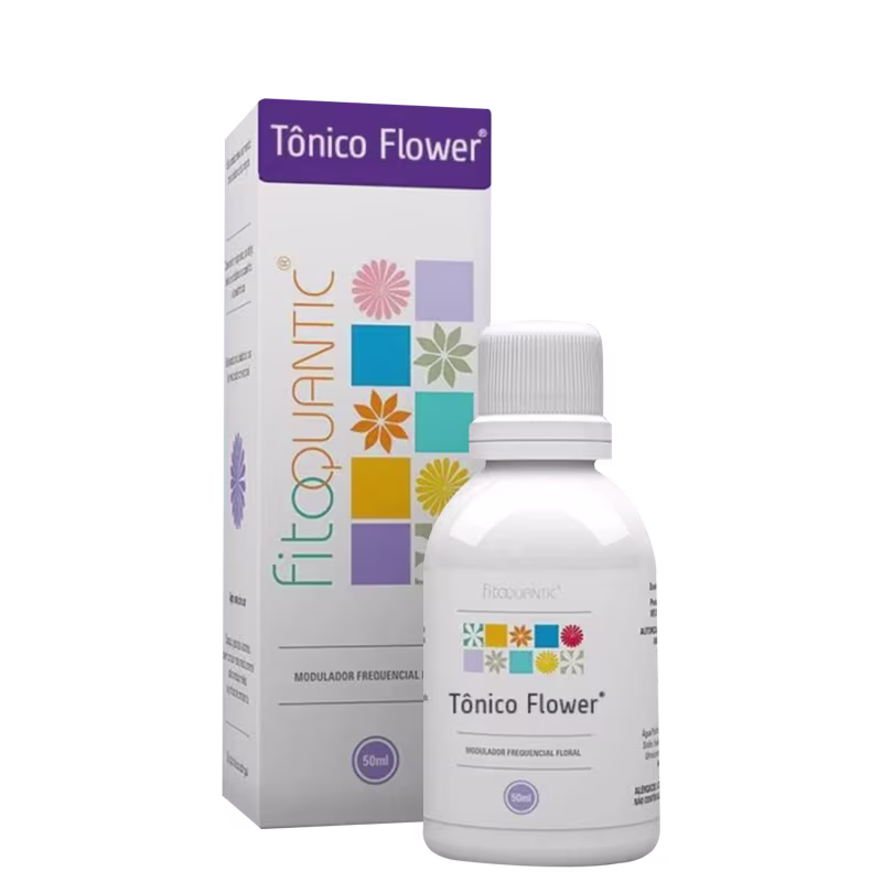 Fisioquântic Fitoquantic Tônico Flower - Modulador Frequencial Floral 50ml