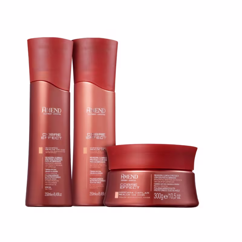 Kit Amend Cobre Effect (3 Produtos)