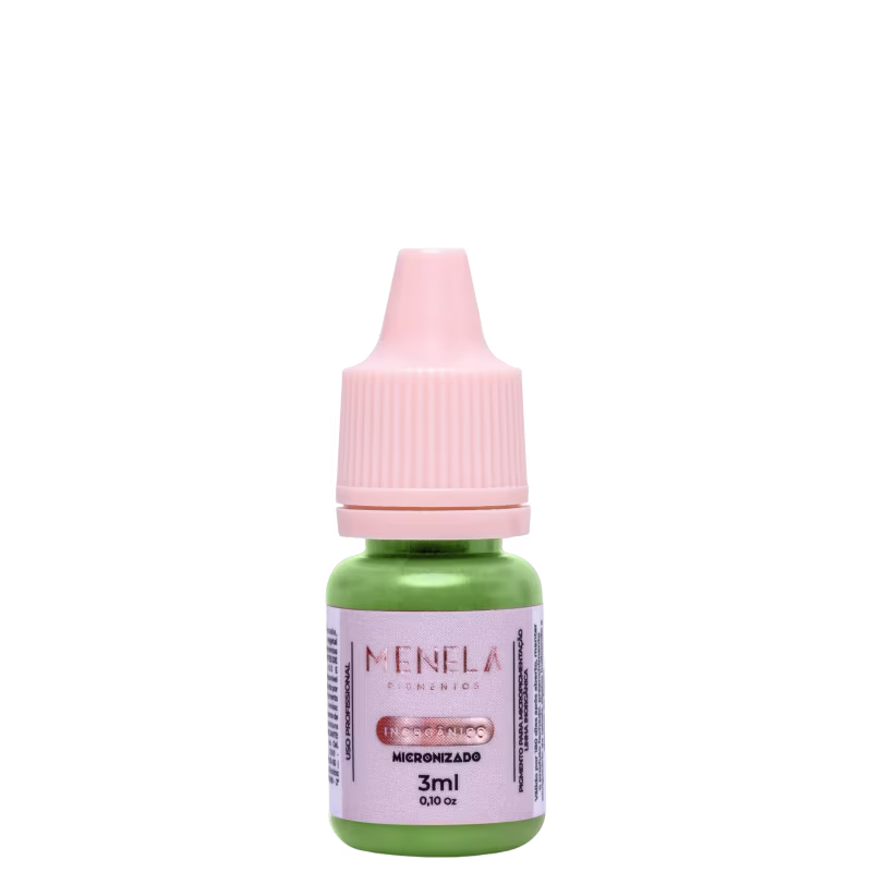 Mr. Green (Verde) 3 ml - Pigmento Inorgânico Micropigmentação Labial
