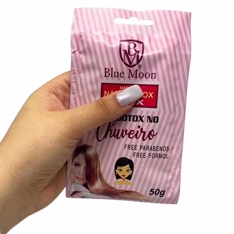 Blue Moon Nanobotox XBTX - Máscara Botox no Chuveiro 50g