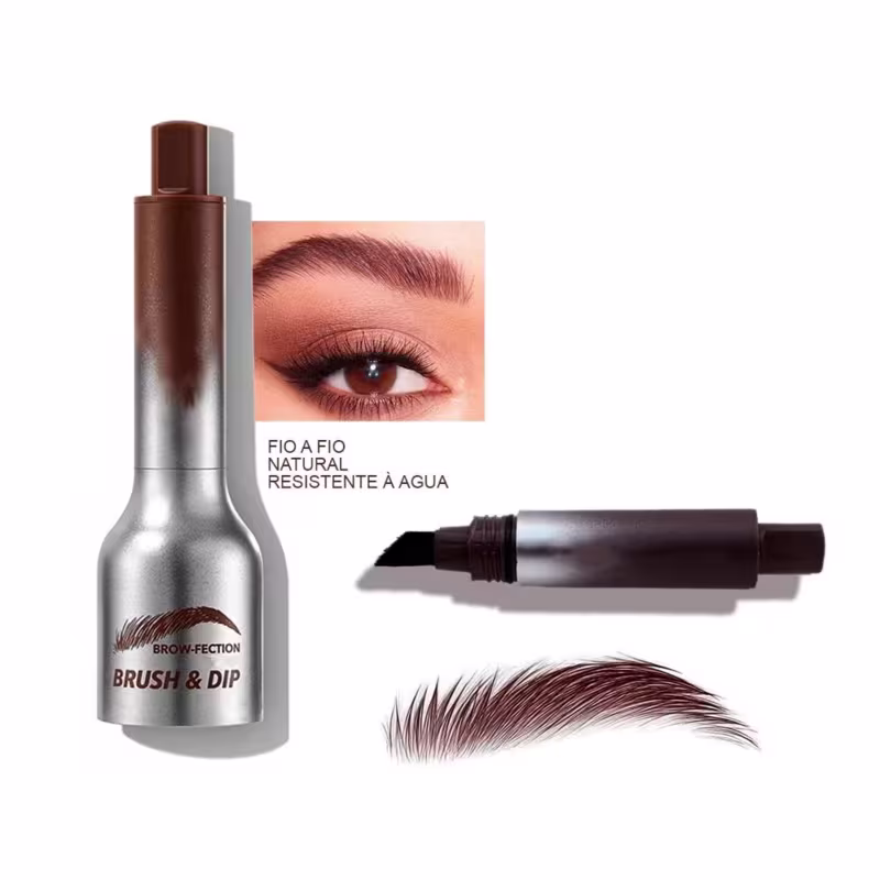 Gel Sobrancelhas Brow-fection Fio Natural Não Borra Não Sai