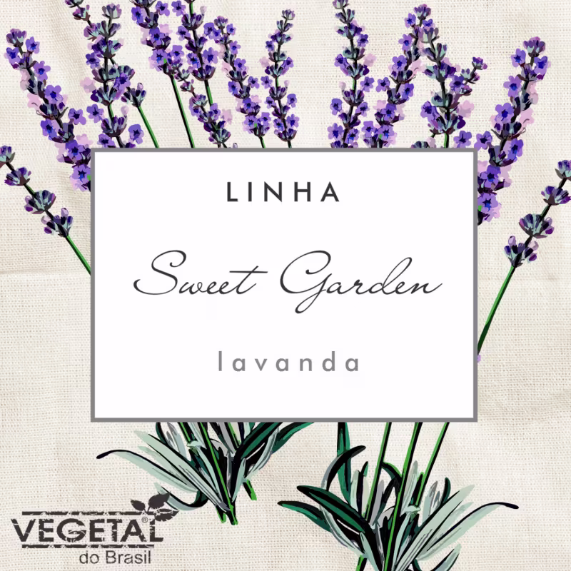Vegetal do Brasil Sweet Garden Lavanda - Água Perfumada para Lençol 250ml