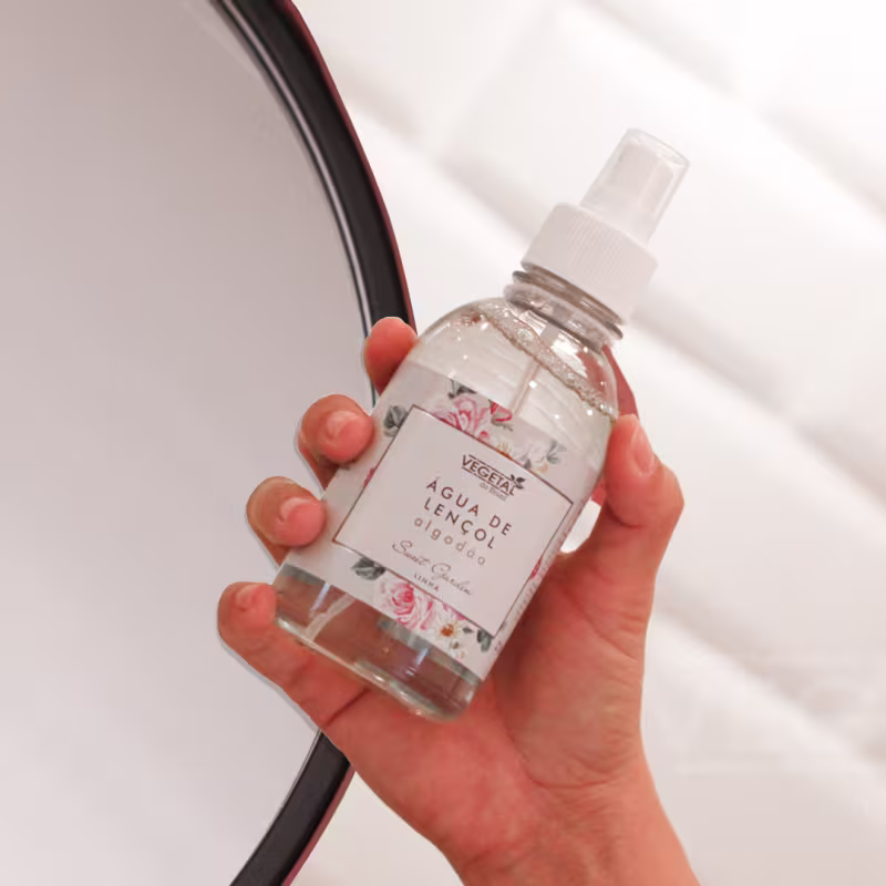 Vegetal do Brasil Sweet Garden Algodão - Água Perfumada para Lençol 250ml