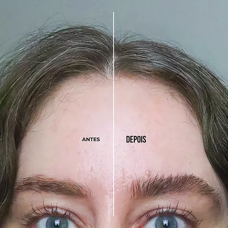 E se? Cosméticos Anti Frizz e Fortalecedor de Fios - Gel Multifuncional para Cabelos e Sobrancelhas 10g