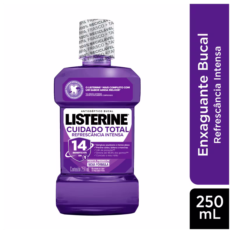 Listerine Cuidado Total - Antisséptico Bucal 250ml