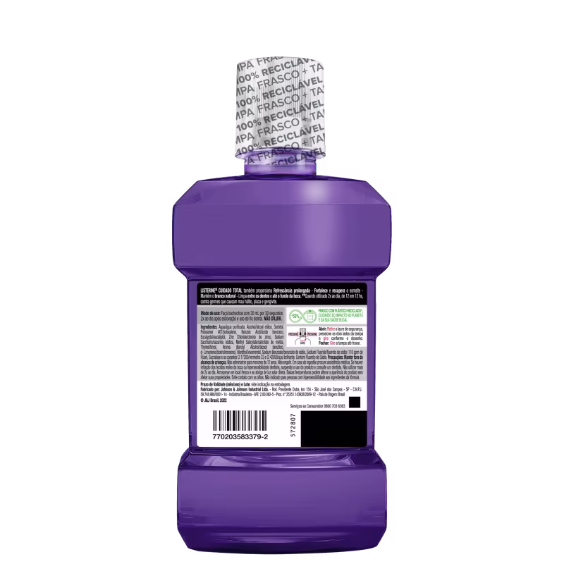Listerine Cuidado Total - Antisséptico Bucal 250ml