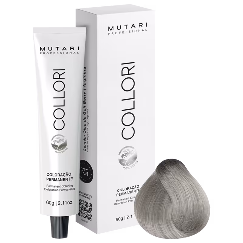Mutari Collori 12.11 Ultra Clareador Cinza Intenso - Coloração Permanente 60g