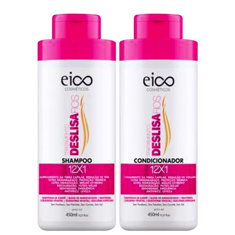 Kit Eico Tratamento Deslisa Fios Duo (2 Produtos)