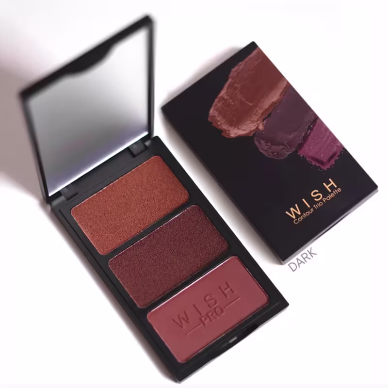 Michelly Palma MakeUp by Indice Tokyo WishPro Contour Trio Palette Dark - Paleta de Contorno 9g