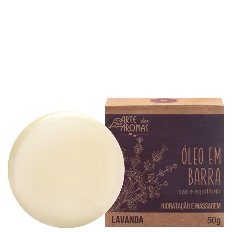 Arte dos Aromas Lavanda - Óleo em Barra 50g