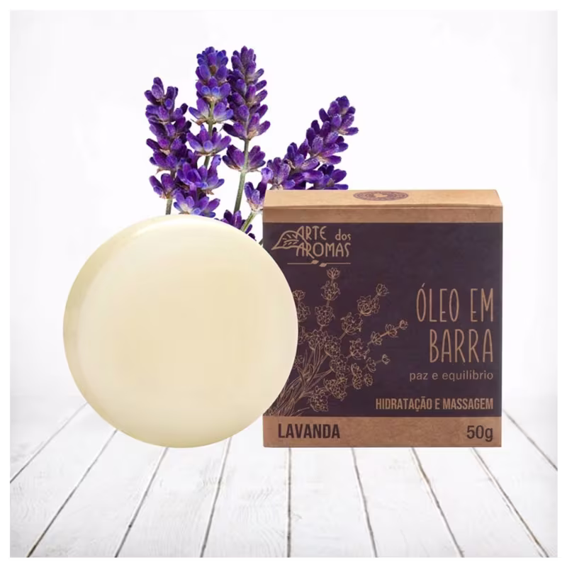 Arte dos Aromas Lavanda - Óleo em Barra 50g