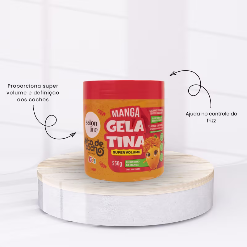 Gelatina Manga #todecacho Kids Condicionante 550g