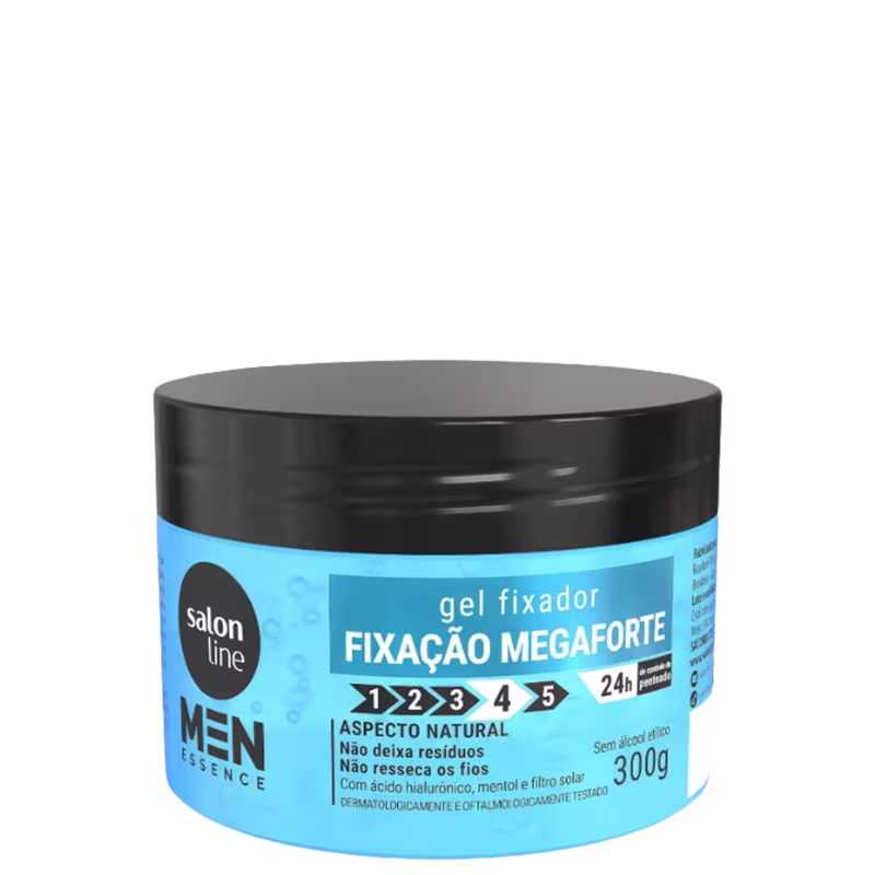 Gel Fixador Mega Forte Men Essence 300g