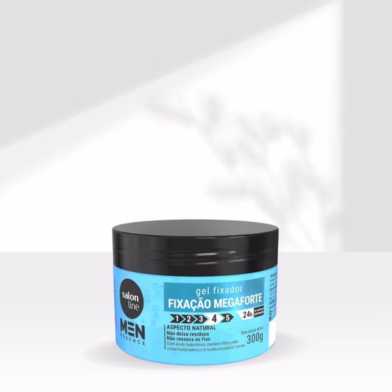 Gel Fixador Mega Forte Men Essence 300g