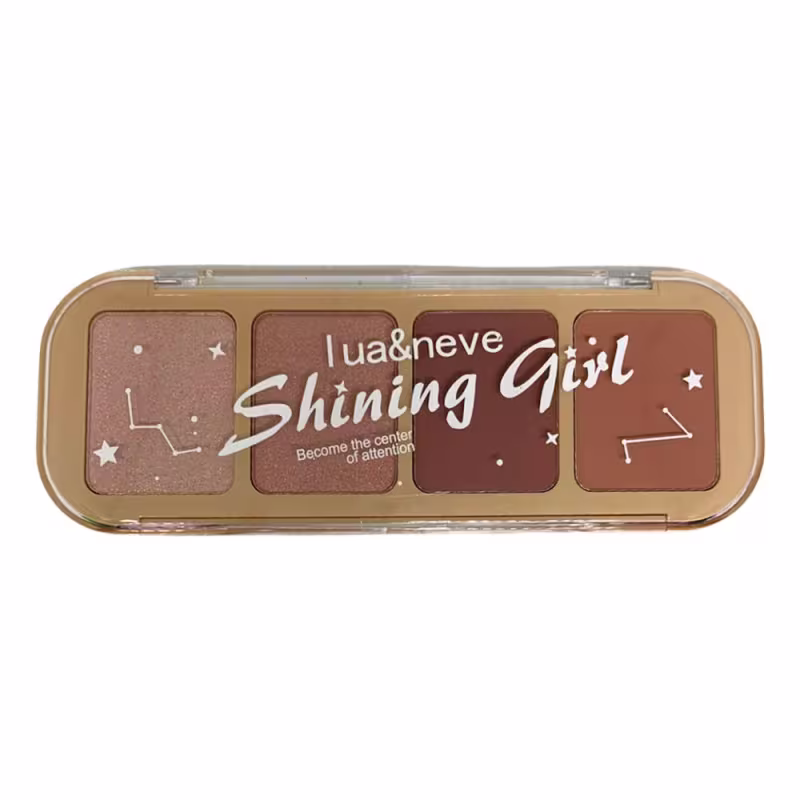 Lua & Neve Shining Girl - Paleta de Contorno e Iluminador 13,4g
