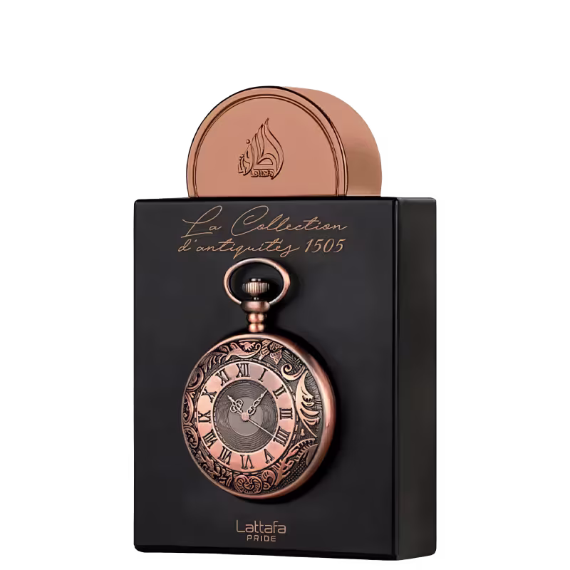 Perfume Pride La Colletion D'antiquites 1505 Relogio Lattafa EDP Unissex 100ml