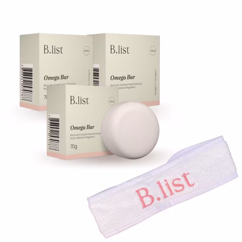 Kit B.list Brasil Omega Bar Rosa (4 Produtos)