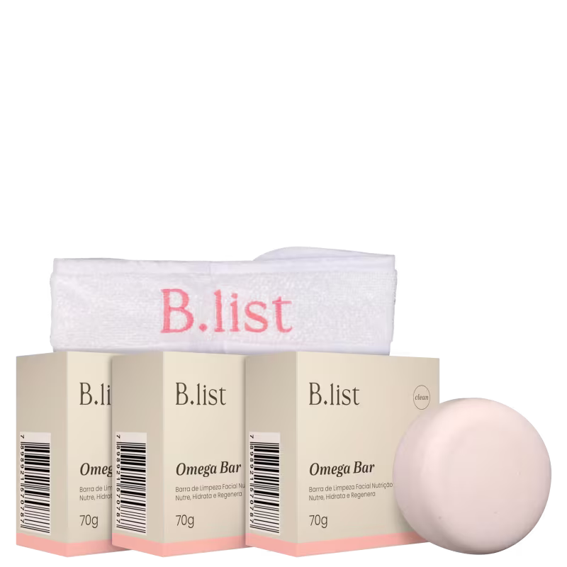 Kit B.list Brasil Omega Bar Rosa (4 Produtos)