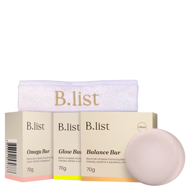 Kit B.list Brasil Glow Balance Omega Bar Fendi (4 Produtos)