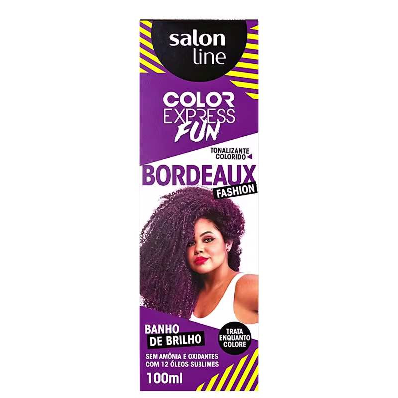 Salon Line Color Express Fun Bordeaux Fashion - Tonalizante 100ml