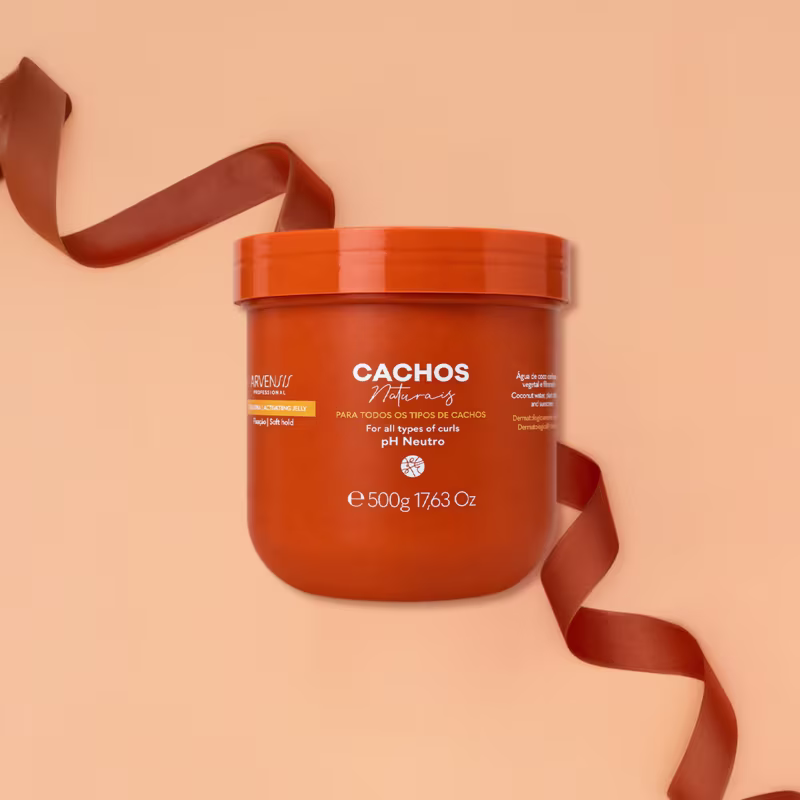 Arvensis Cachos Naturais Fixação Suave - Geleia Ativadora 500g