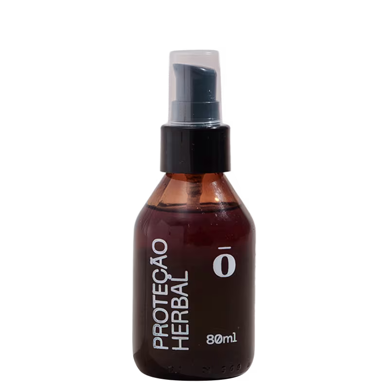 Frasco do produto Proteção Herbal da marca Fitō, com 80ml de volume