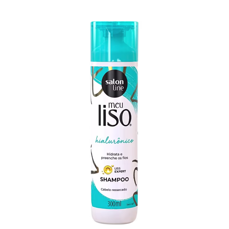 Salon Line Meu Liso Spa Capilar Ácido Hialurônico - Shampoo 300ml