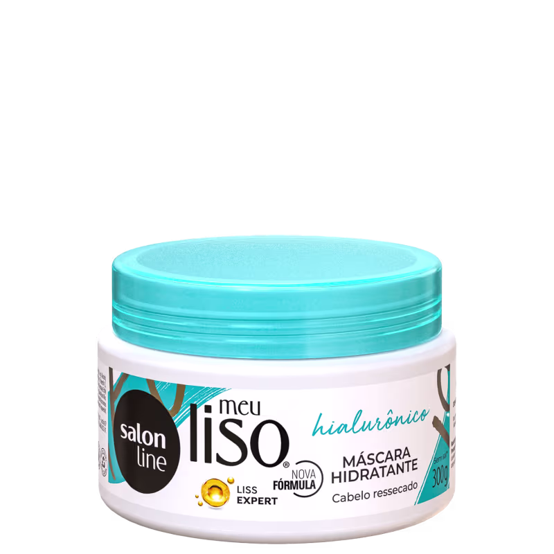 Salon Line Meu Liso Spa Capilar Ácido Hialurônico - Máscara de Hidratação 300g
