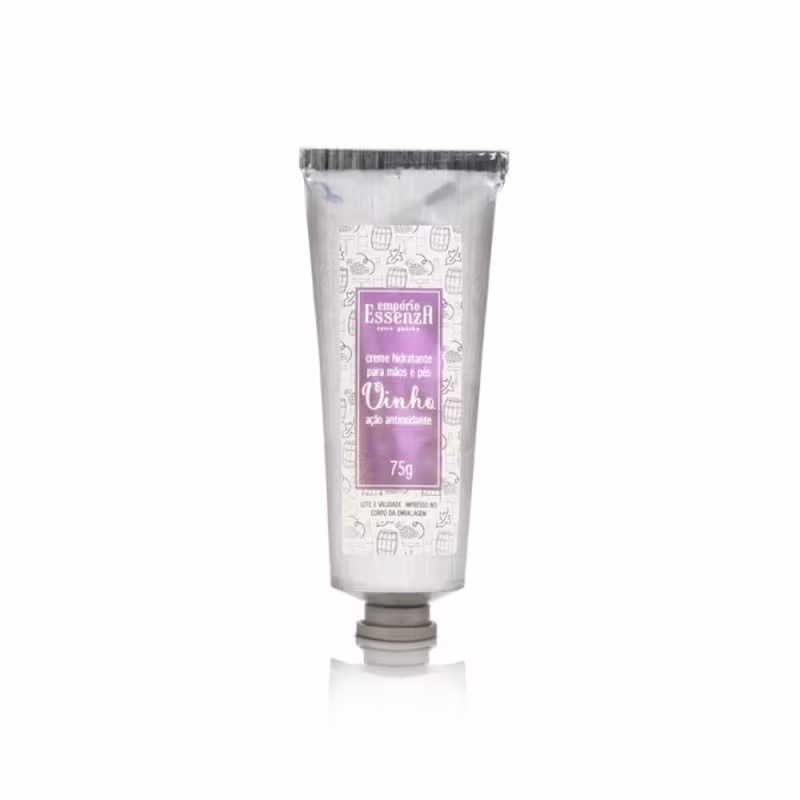 Creme Hidratante para Mãos e Pés Vinho 75g da marca Empório Essenza