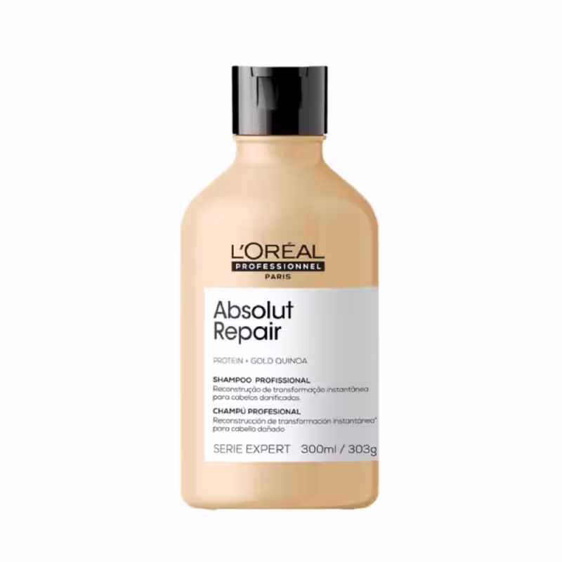 Kit L'Oréal Professionnel Serie Expert Absolut Repair Gold Quinoa + Protein Golden Trio (3 Produtos)