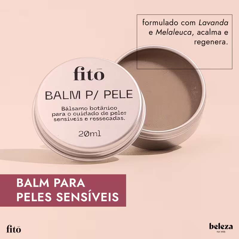 Fitō Cuidado Natural para Irritações e Sensibilidade - Balm para Pele 20ml